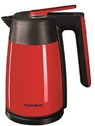 Bouilloire electrique sans fil 1.7L rouge