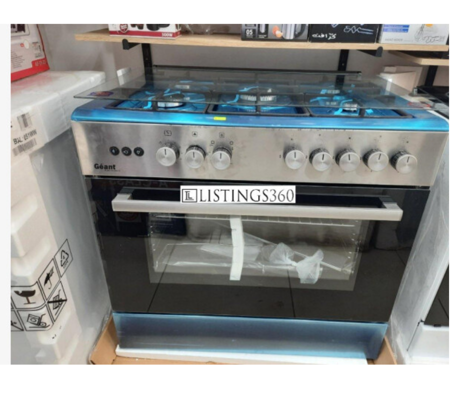 CUISINIERE GALAXY 5 F 60X90INOX